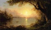 Frederic Edwin Church Lake Scene